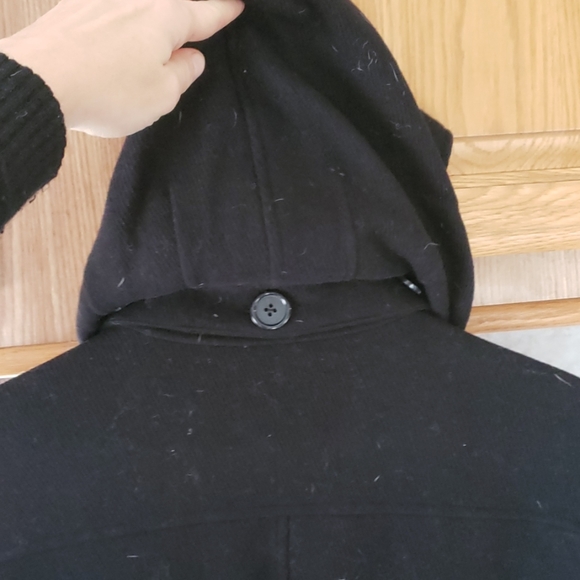 Black Gap Wool Blend Peacoat - Picture 3 of 8